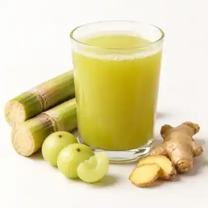 Amla Ginger Sugarcane