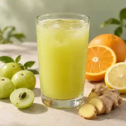 Amla Ginger Citrus Juice