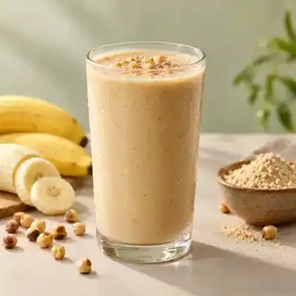 Sattu Banana Shake