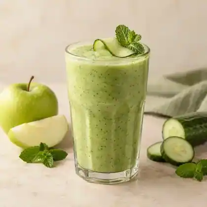 Apple Cucumber Green Smoothie