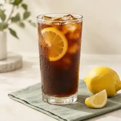 Lemon Iced Americano